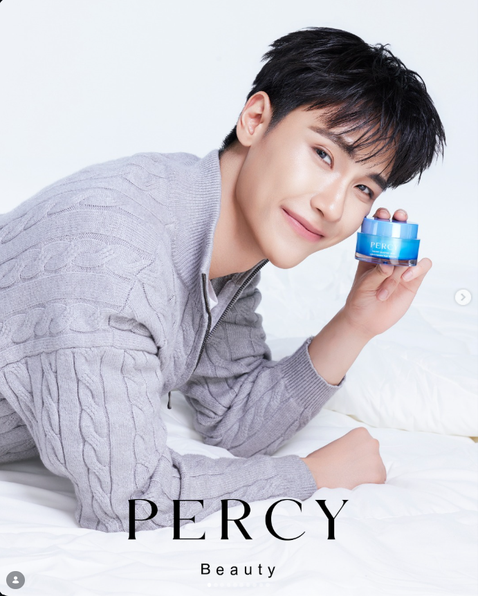 Junior Panachai Becomes Presenter for PERCY Watery Sleeping Mask