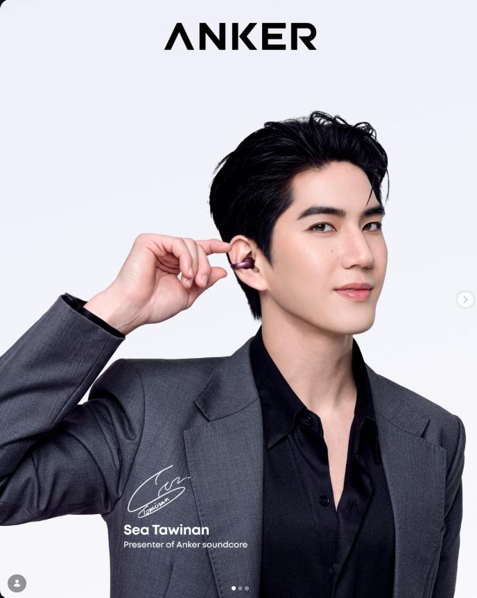 Sea Tawinan Jadi Presenter Pertama Anker soundcore di Thailand